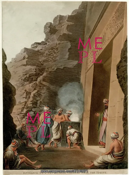  : BURIAL CHAMBER NEAR SPHINX