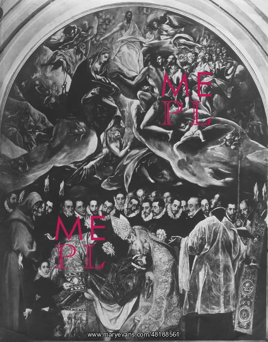 : The Burial of Count Orgaz, by El Greco : The Burial of Count Orgaz, by El Greco