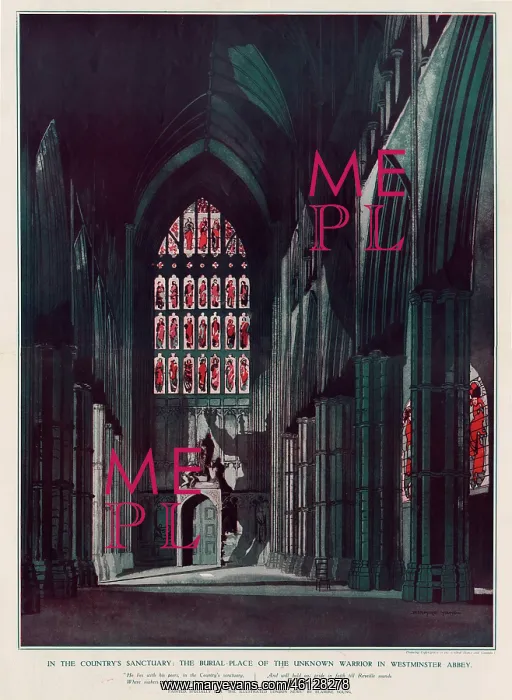 : Burial place of the Unknown Warrior, Westminster Abbey : Burial place of the Unknown Warrior, Westminster Abbey