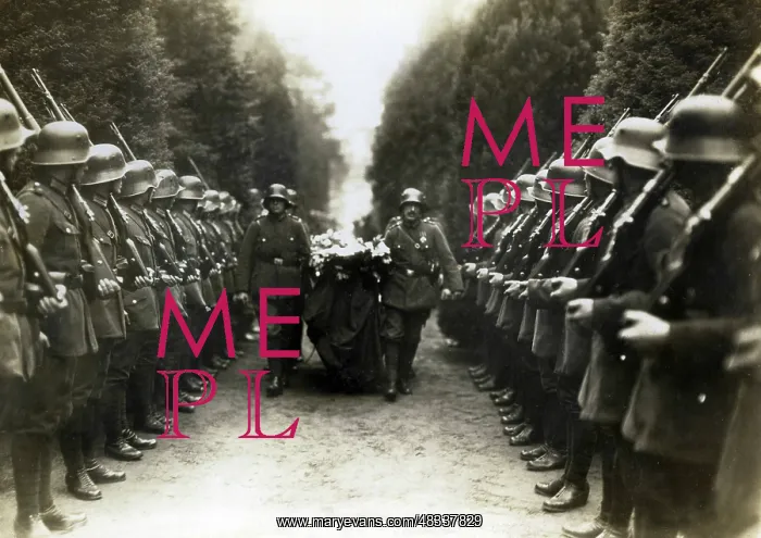 : Burial of Schutzpolizei members killed in the : Burial of Schutzpolizei members killed in the