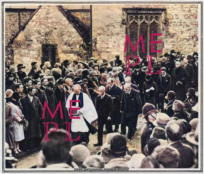 : The burial of Thomas Hardy's heart : The burial of Thomas Hardy's heart