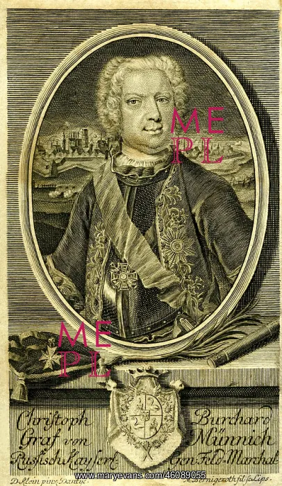 : Burkhard Christophe Count of Munnich : Burkhard Christophe Count of Munnich