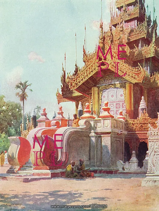  : BURMA / MANDALAY MONASTERY