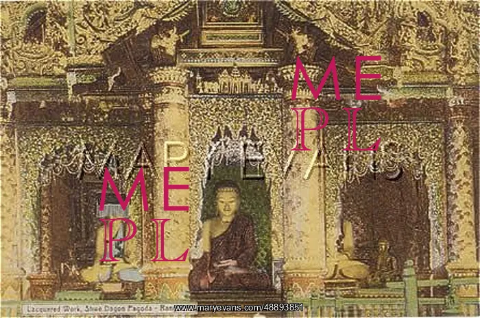 : BURMA / RANGOON PAGODA INT : BURMA / RANGOON PAGODA INT