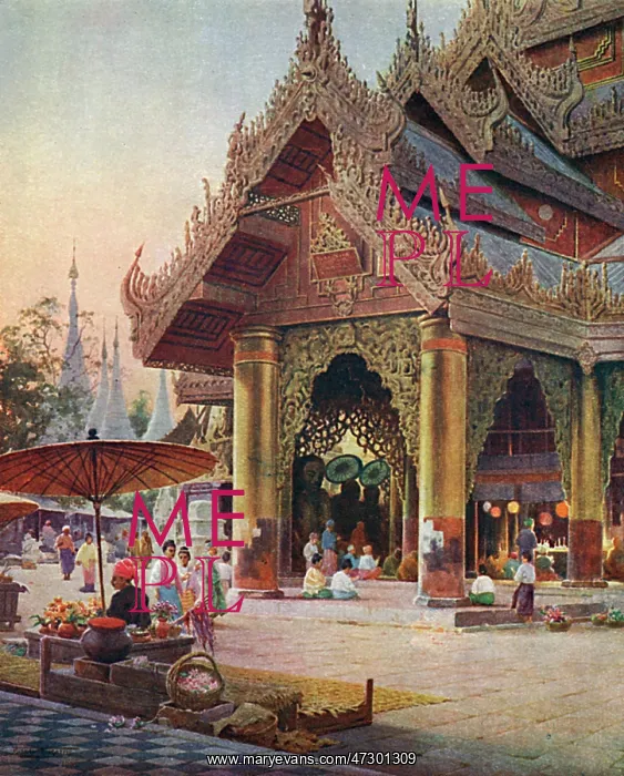  : BURMA / RANGOON SHWE DAGON