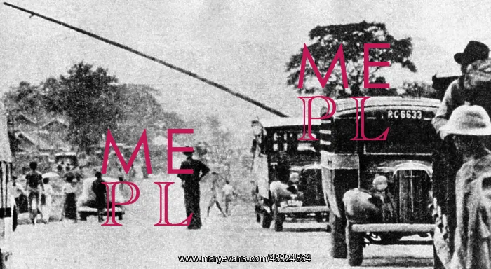 : Burma Street, 1942 : Burma Street, 1942