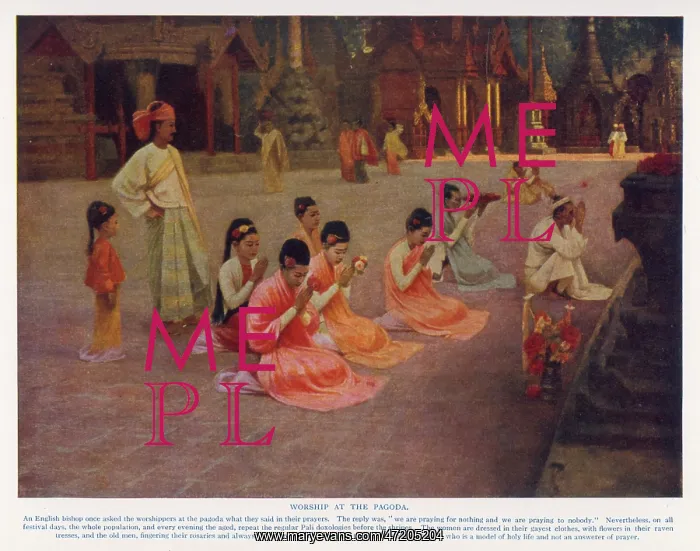  : BURMESE WORSHIPPERS