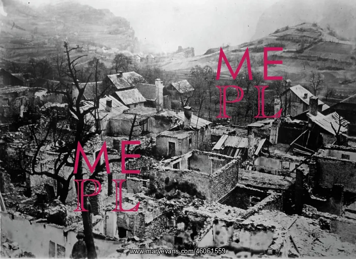 : Burned down village : Burned down village