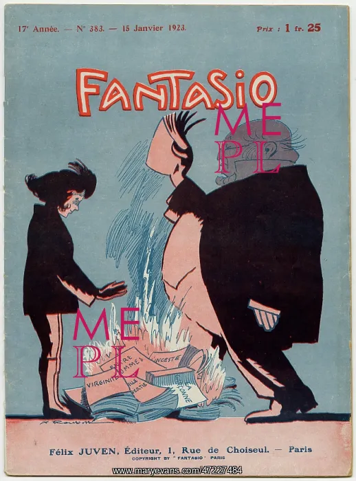  : BURNING BOOKS 1923