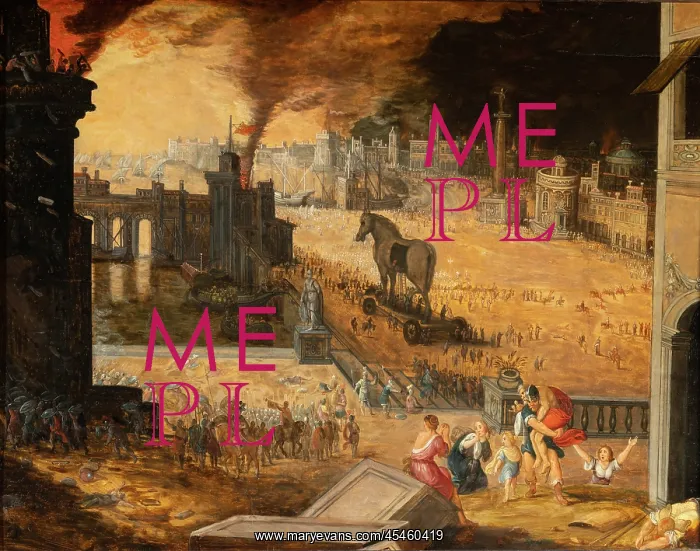: Burning of Troy : Burning of Troy