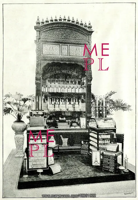 : Burroughs, Wellcome & Co, Chemists, Paris Exhibition of 1889 : Burroughs, Wellcome & Co, Chemists, Paris Exhibition of 1889