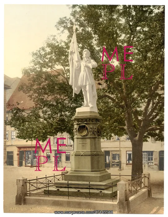 : Burschenschatts (i.e. Burschenschafts), Monument, Jena, Thu : Burschenschatts (i.e. Burschenschafts), Monument, Jena, Thu