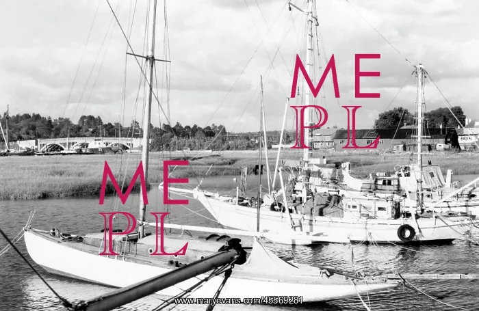  : Bursledon, River Hamble c1955