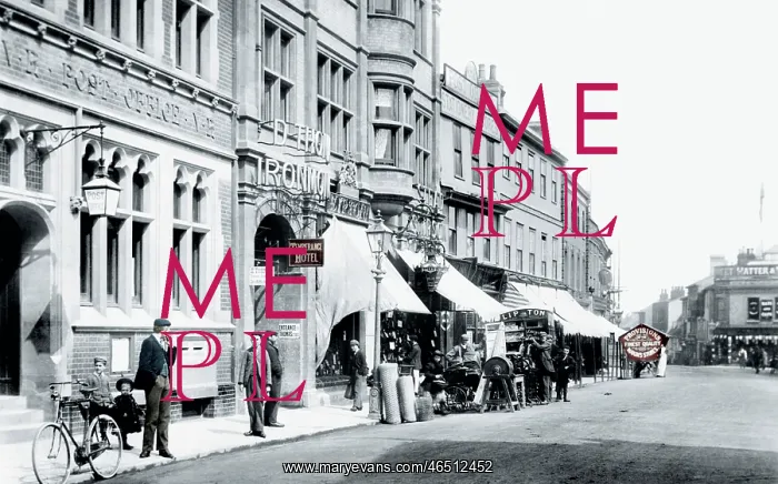 : Bury St Edmunds, Cornhill 1898