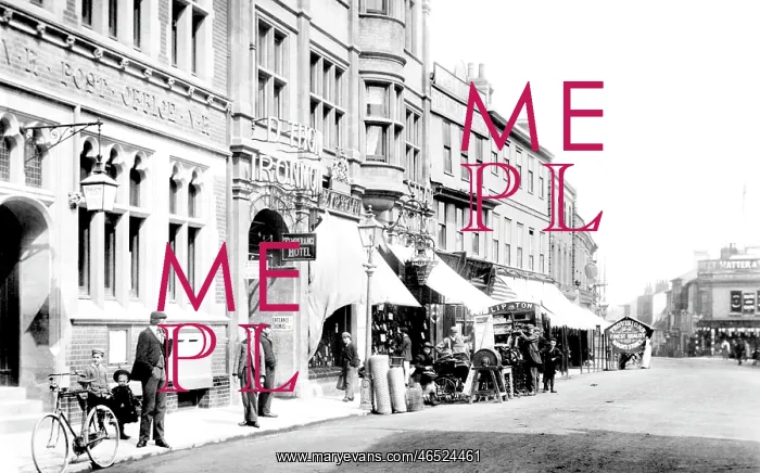  : Bury St Edmunds, Cornhill 1898