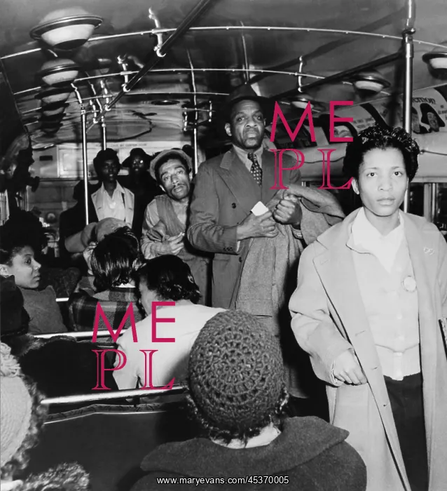 : Bus bound for the African American section of Baltimore : Bus bound for the African American section of Baltimore
