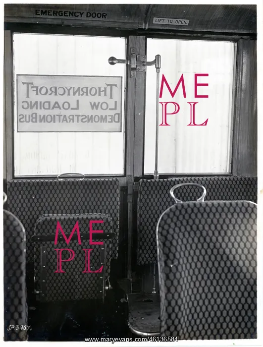 : Bus door gear on low loading demo bus : Bus door gear on low loading demo bus