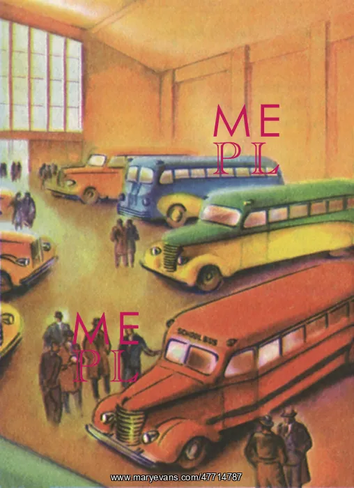  : Buses in a Showroom