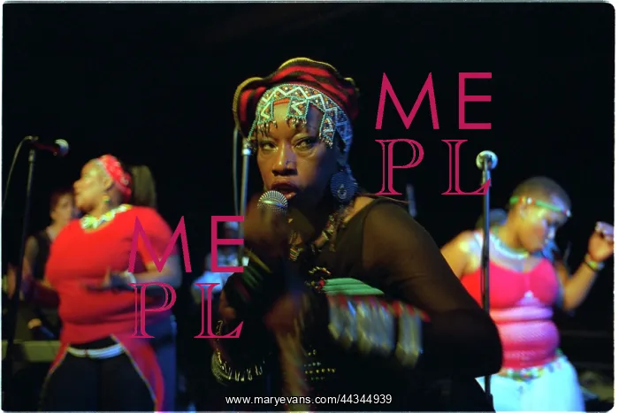 : Busi Mhlongo performing : Busi Mhlongo performing