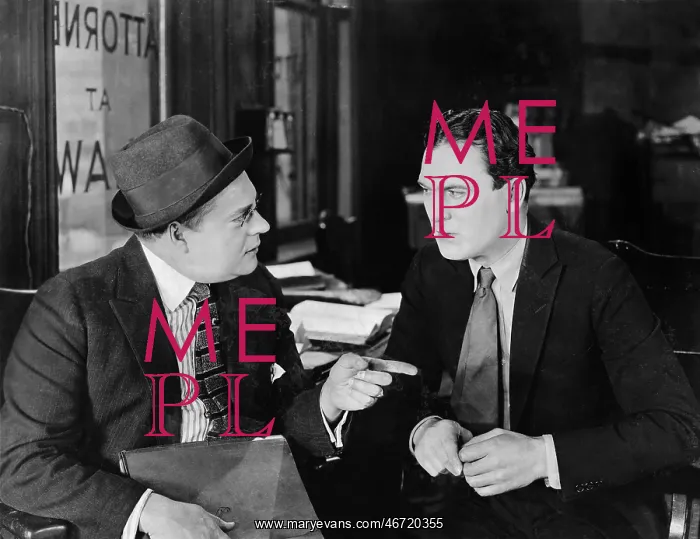 : Two businessmen interacting : Two businessmen interacting