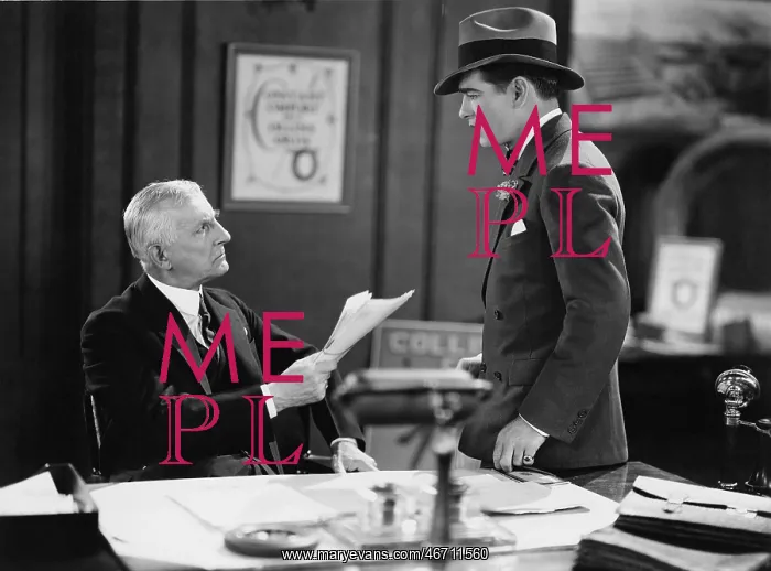 : Two businessmen in the office : Two businessmen in the office