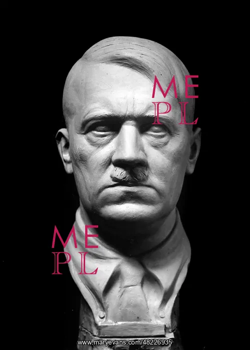 : Bust of Adolf Hitler, 1930s : Bust of Adolf Hitler, 1930s