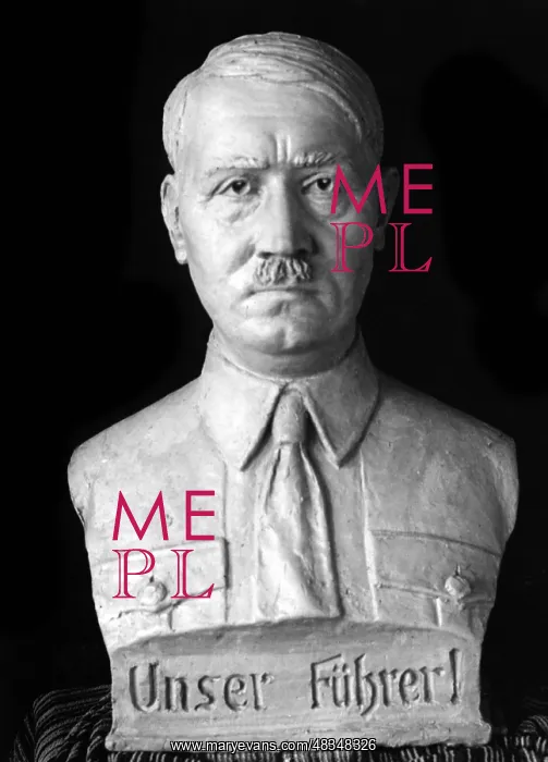 : Bust of Adolf Hitler, undated : Bust of Adolf Hitler, undated