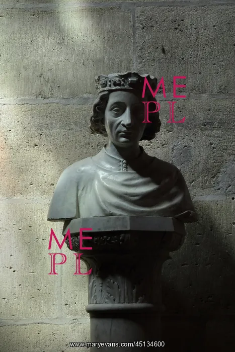 : Bust of Charles VII, Basilique Saint-Denis, Saint-Denis : Bust of Charles VII, Basilique Saint-Denis, Saint-Denis
