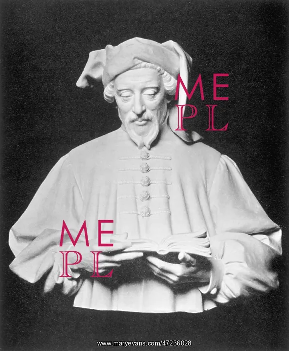 : BUST OF CHAUCER : BUST OF CHAUCER