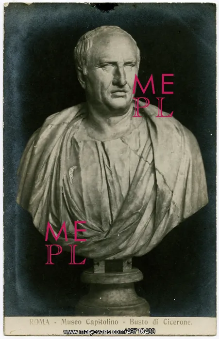 : Bust of Cicero : Bust of Cicero