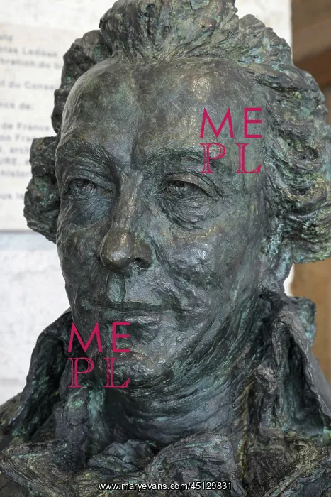 : Bust of Claude Nicolas Ledoux, Royal Saltworks : Bust of Claude Nicolas Ledoux, Royal Saltworks