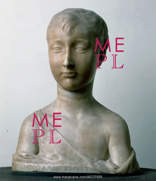 : Bust depicting the Young St : Bust depicting the Young St