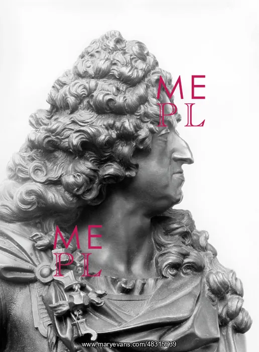 : Bust of Elector Maximilian II by Roger Schabol, 1699 : Bust of Elector Maximilian II by Roger Schabol, 1699
