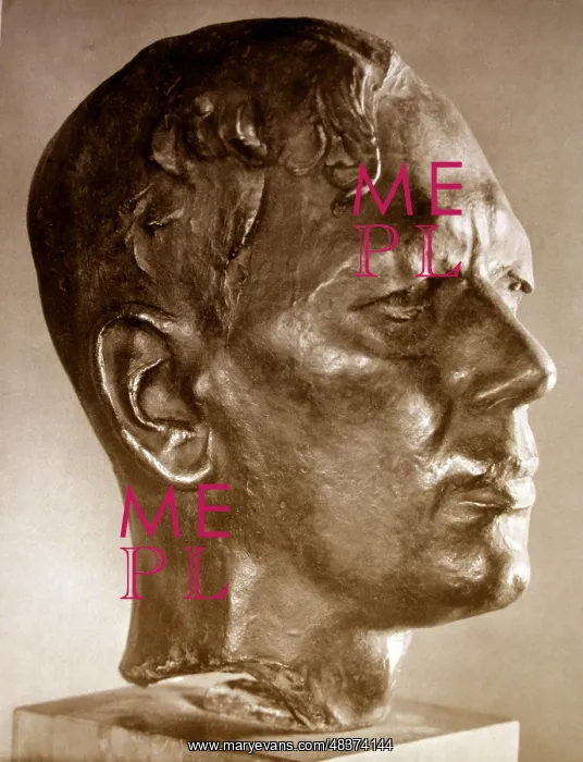 : Bust of Hans Knappertsbusch, by Bernhard Bleeker : Bust of Hans Knappertsbusch, by Bernhard Bleeker