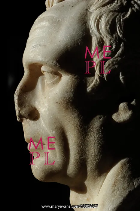 : Bust identified as C. Julius Caesar or Cornelius Sulla. Perh : Bust identified as C. Julius Caesar or Cornelius Sulla. Perh