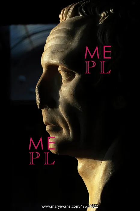 : Bust identified by some as Julius Caesar (102-100-44 BC) : Bust identified by some as Julius Caesar (102-100-44 BC)