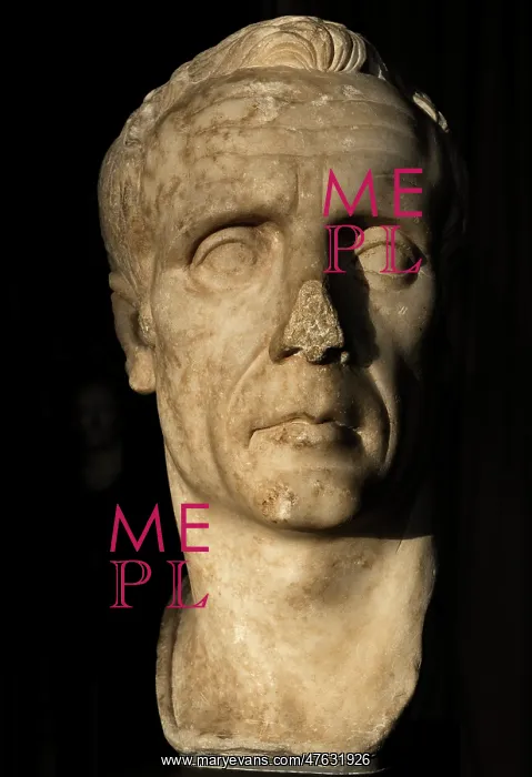 : Bust identified by some as Julius Caesar (102-100-44 BC) : Bust identified by some as Julius Caesar (102-100-44 BC)