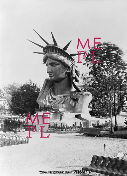 : Bust of the Incomplete Statue of Liberty : Bust of the Incomplete Statue of Liberty