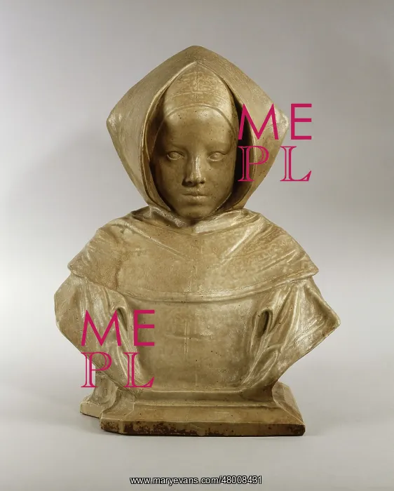 : Bust known as La Novice : Bust known as La Novice