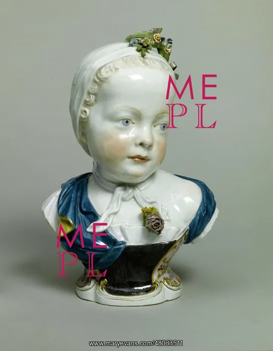 : Bust of a little boy : Bust of a little boy