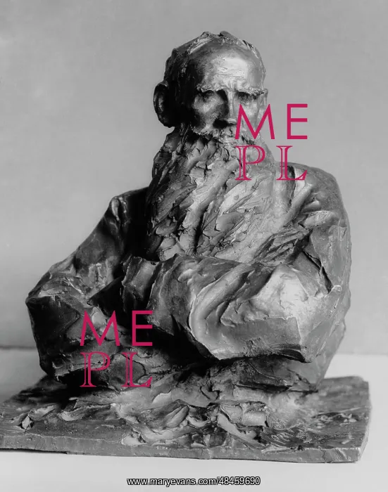 : Bust of L.N.Tolstoy : Bust of L.N.Tolstoy
