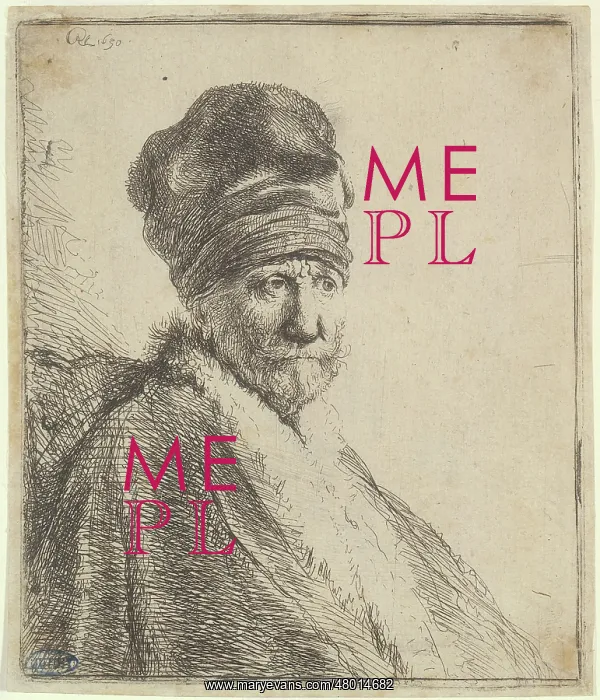: Bust of a man wearing a high cap : Bust of a man wearing a high cap