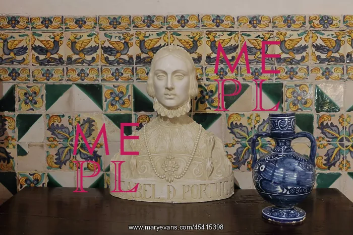: Bust, Monasterio de Sant Jeroni de Cotalba, Spain : Bust, Monasterio de Sant Jeroni de Cotalba, Spain