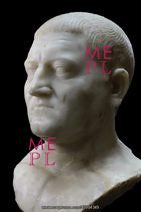 : Bust, Museo Nacional de Arte Romano, Merida, Spain : Bust, Museo Nacional de Arte Romano, Merida, Spain