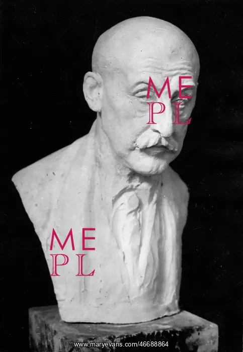 : Bust of the painter Max Liebermann : Bust of the painter Max Liebermann