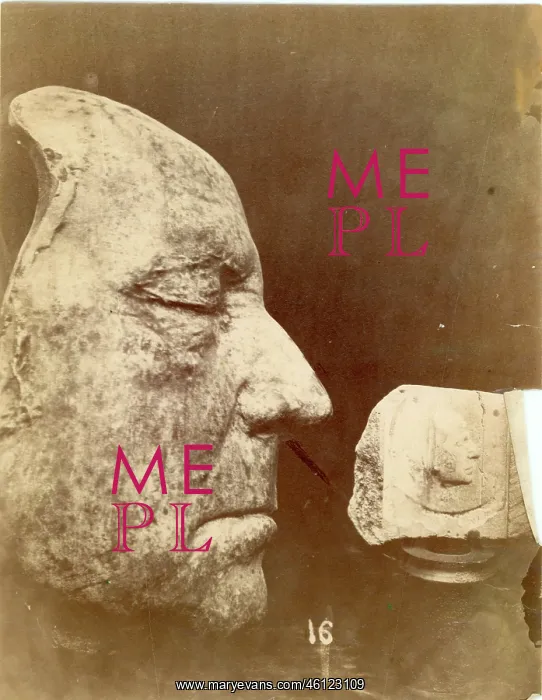 : Bust produced by James Watt during his experiments : Bust produced by James Watt during his experiments