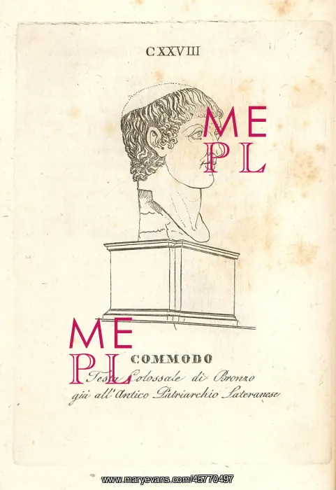  : Bust of Roman Emperor Commodus