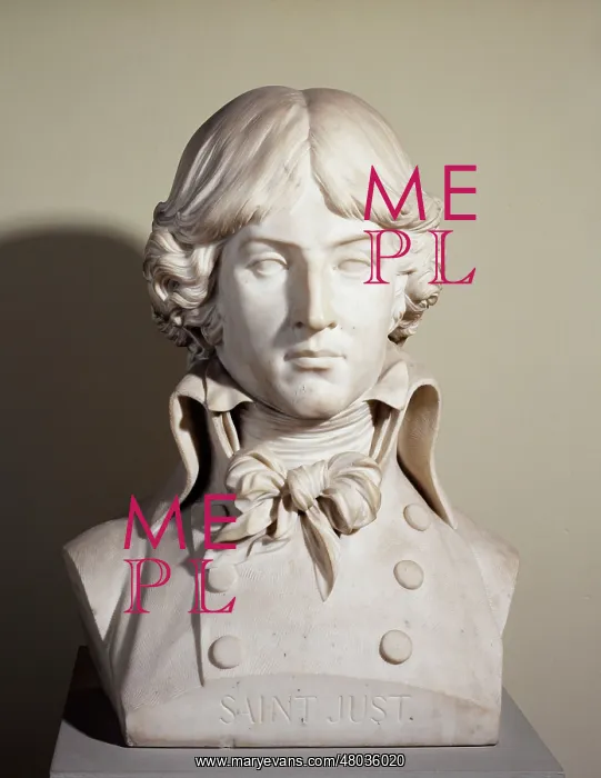 : Bust of Saint-Just : Bust of Saint-Just