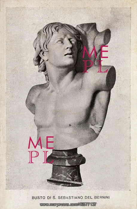 : Bust of Saint Sebastian, by Bernini : Bust of Saint Sebastian, by Bernini