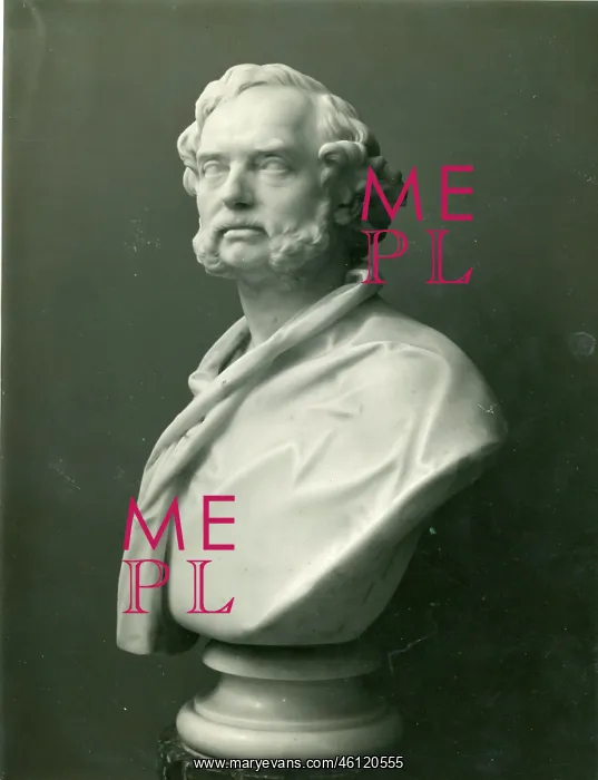 : Bust sculptured by Henry Weekes of Joseph Maudslay : Bust sculptured by Henry Weekes of Joseph Maudslay